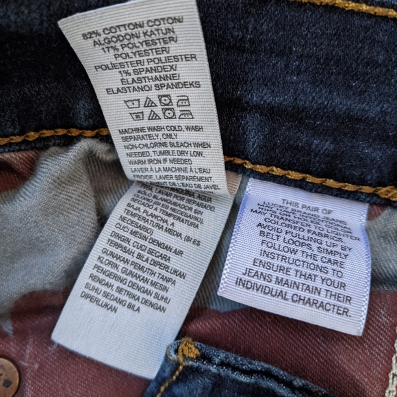 Lucky Brand jeans 2/26/R Sweet n Straight - Picture 8 of 16